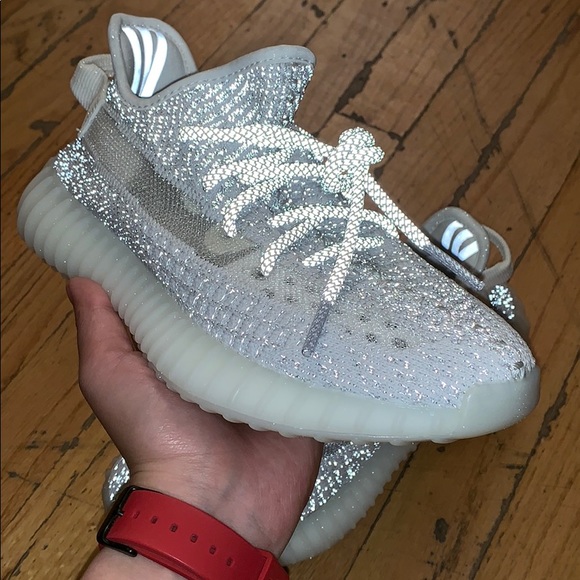 （Sold-547）Yeezy Static Reflective 350 - Picture 2 of 5